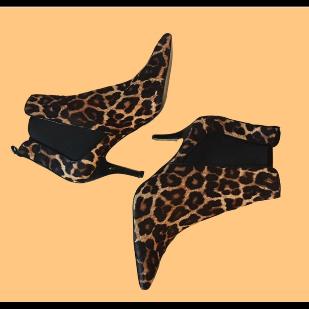 Michael Kors leopard print boots